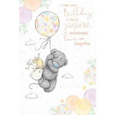 Birthday Balloon Me to You Bear Birthday Card Image Preview